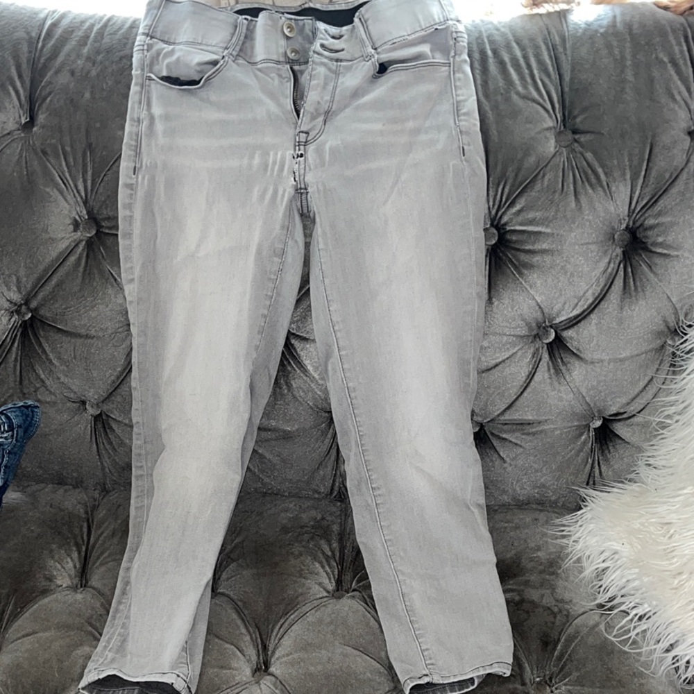Women's Gray Jeans
